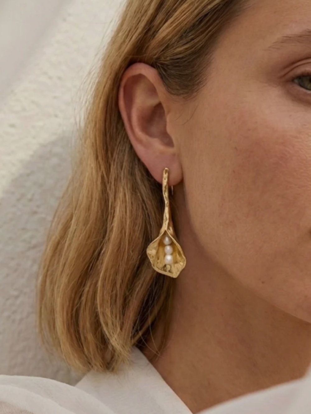 Anita Berisha Calla Lily Earrings